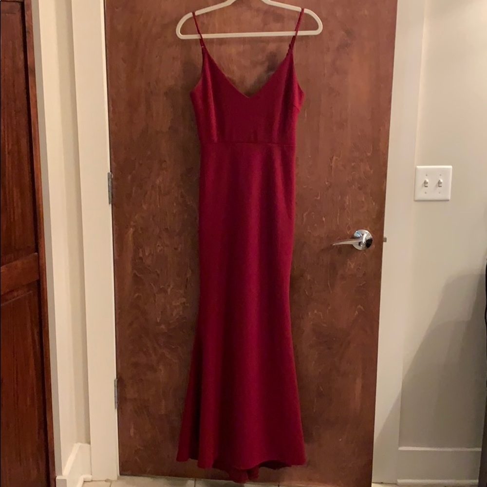 Lulu’s bridesmaid gown